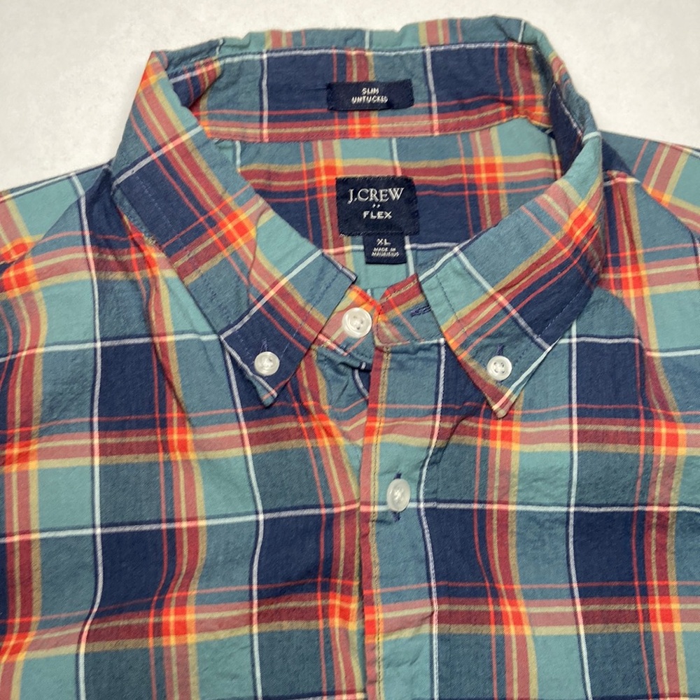 J. Crew Flex Slim Untucked Shirt XL